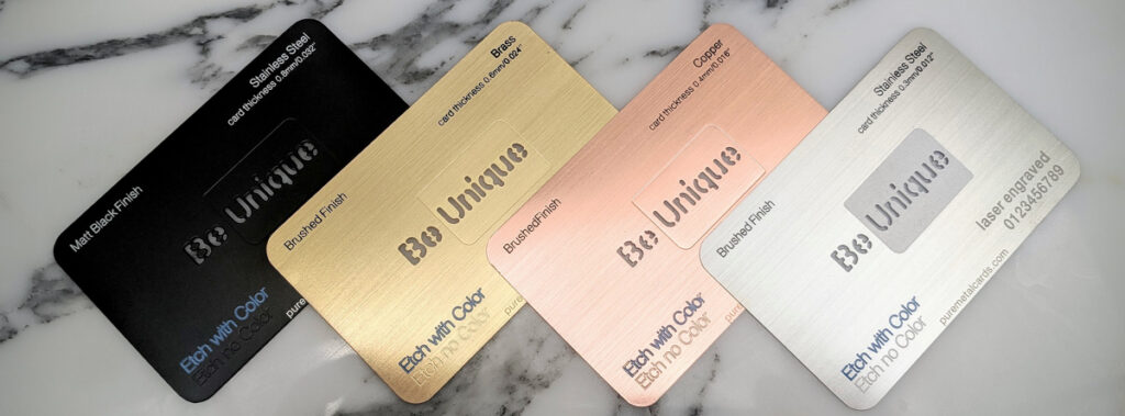 metal card design
